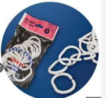 PK. PLASTİK PERDE HALKASI (16 ADET)